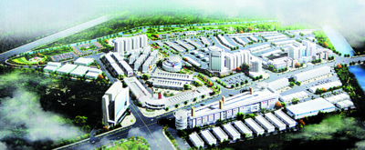 武漢竹葉山中環商貿城昨動工 將成為華中最大商埠(圖)