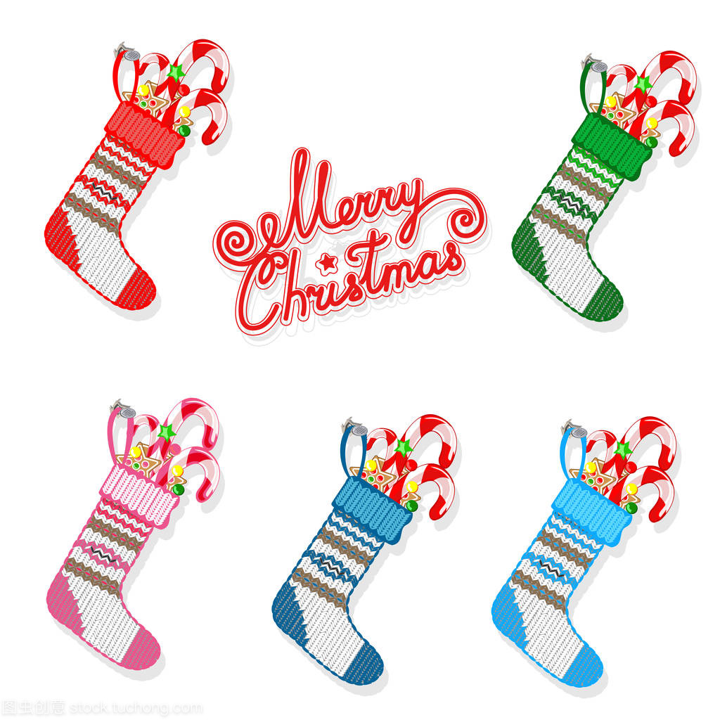 圣誕節(jié)襪子糖果套